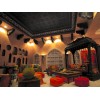 Moroccan Black Moroccan square pouffe_ Pouf Leather Ottoman Poof Pouffe pouffes hassock Footstool Beanbag leather pillow