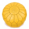 Moroccan Light blue leather pouffe Moroccan design_ Pouf Leather Ottoman Poof pouffes hassock Footstool Beanbag leather pillow