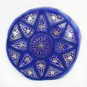 Moroccan Natural leather gold Fassi pouffe_ Pouf Leather Ottoman Poof Pouffe pouffes hassock Footstool Beanbag leather pillow